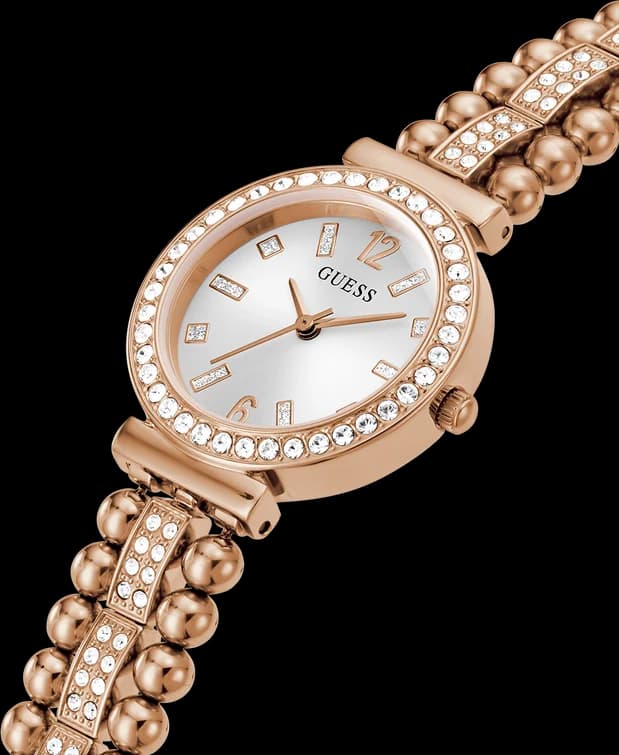 Montre Femme Guess GW0401L3 Gala Acier Rose Gold et Strass vue 2
