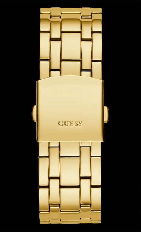 Montre Guess GW0455G2 Bracelet Acier Doré et Boîtier Serti de Strass vue 3