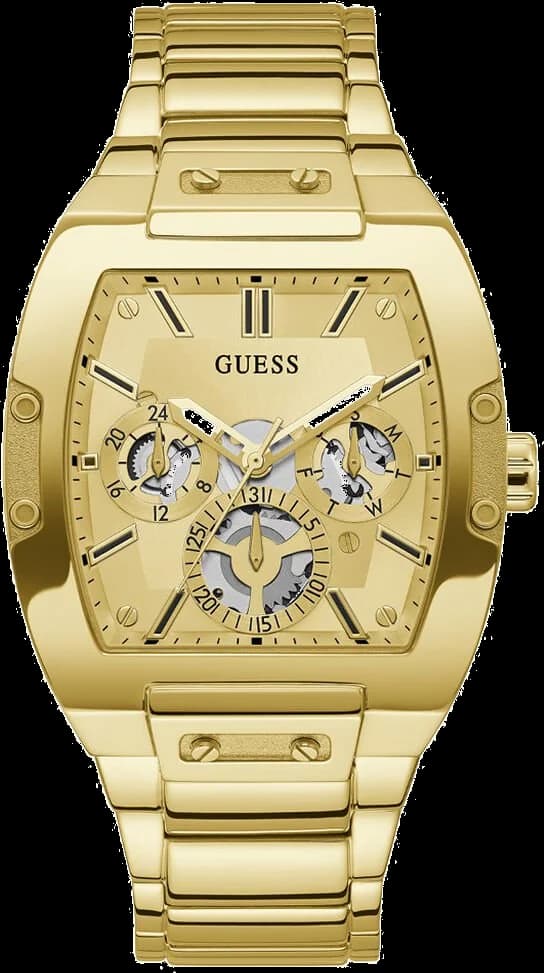 Guess GW0456G2 – cadran noir et chronographe visible — Montres Outlet