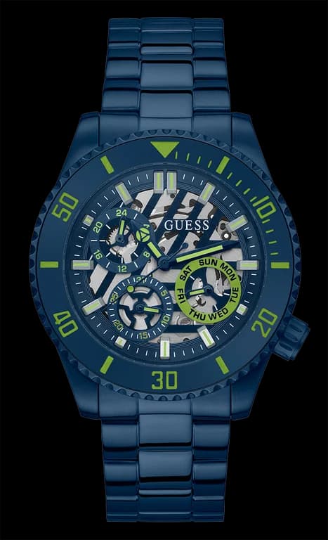 Guess GW0488G4 [cadran noir et chronographe visible] — Montres Outlet