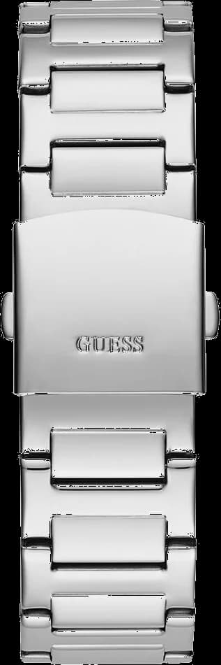 Montre Homme Guess Duke GW0576G1 bracelet argent en acier boitier orné de strass vue 3