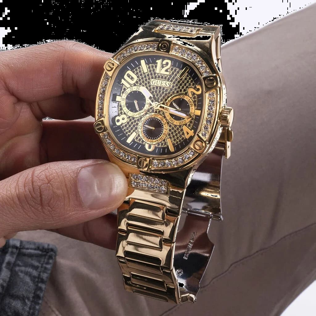 Montre Guess Duke GW0576G2 Acier Doré Multifonction vue 6