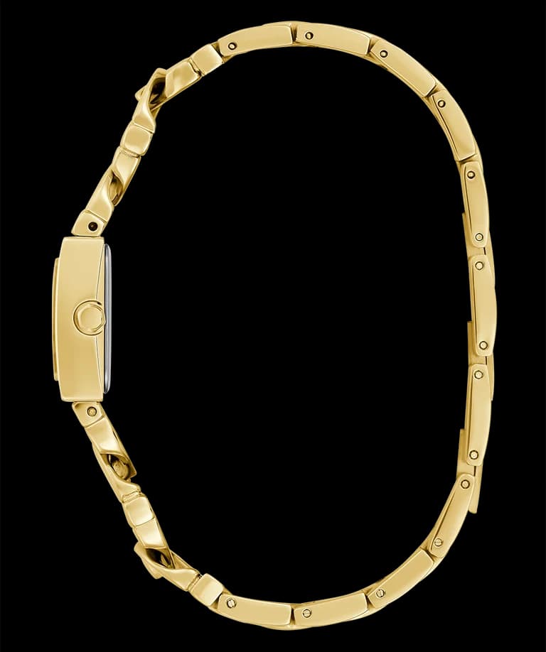 Montre Femme Guess Runaway GW0603L2 Acier Doré Cadran Carré vue 3