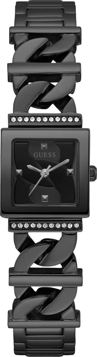 Montre Guess GW0603L3 femme cadran noir bracelet acier inoxydable