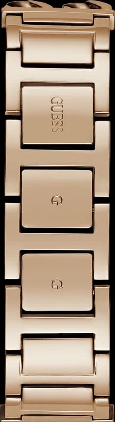 Montre Femme Guess GW0668L3 Acier Rose Gold et Cristaux Boîtier Carré vue 4