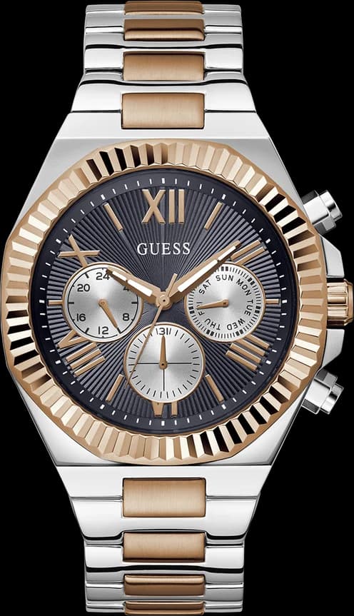 Guess GW0703G4 montre chronographe noir — Montres Outlet