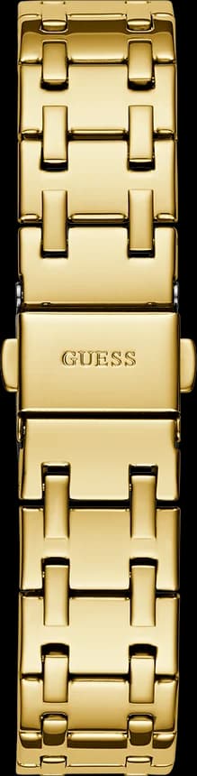 Montre Femme Guess Desire GW0770L2 bracelet acier doré cadran vert nacre vue 3