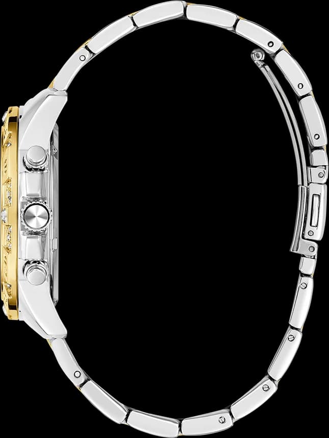 Montre Guess GW0771L3 femme détail cadran doré