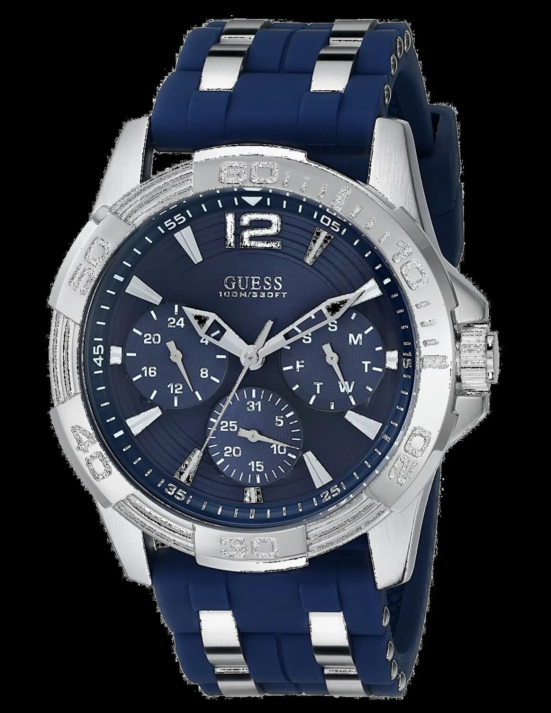 Guess W0366G2 cadran noir — Montres Outlet