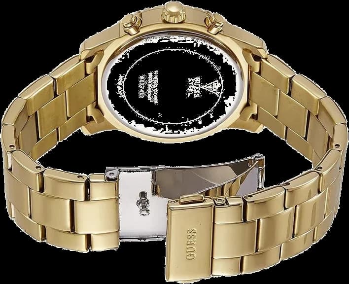 Montre Guess W0774L2 Confetti Cadran Bicolore Multifonction en Acier Doré vue 3