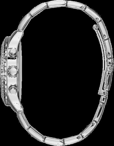 Montre Guess W0774L7 femme détail bracelet acier inoxydable