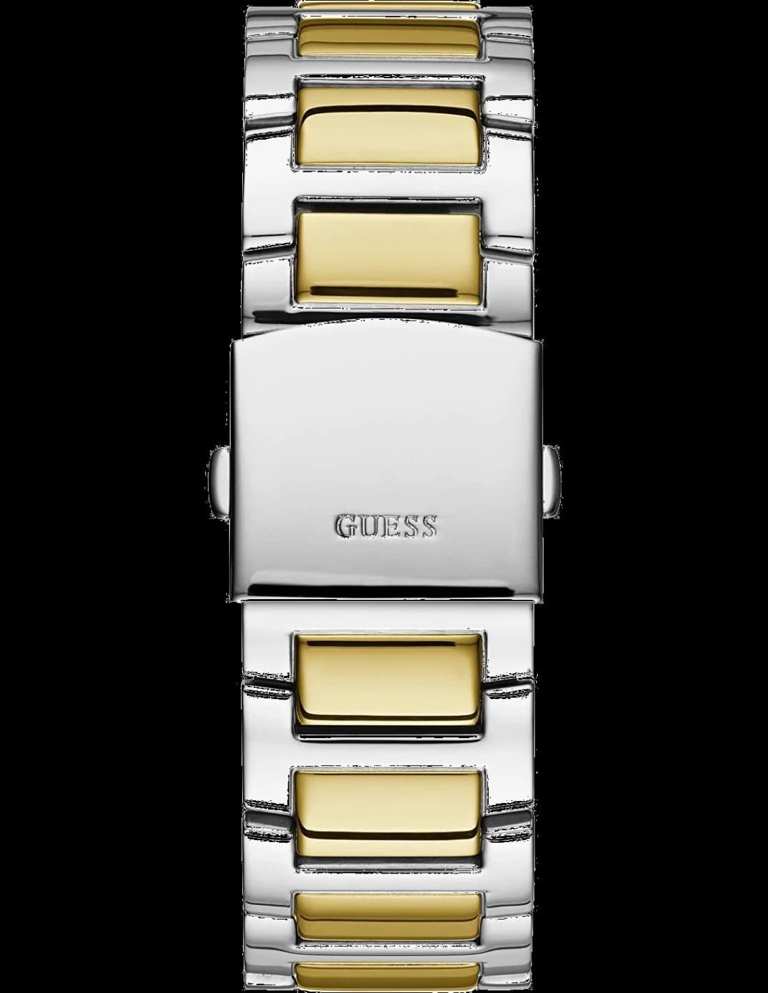 Montre Homme Guess Frontier W0799G4 en acier argent doré vue 3
