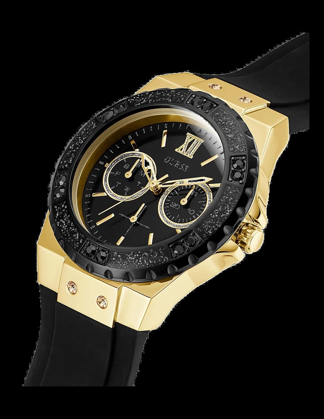 détails cadran Guess W1053L7 — Montres Outlet