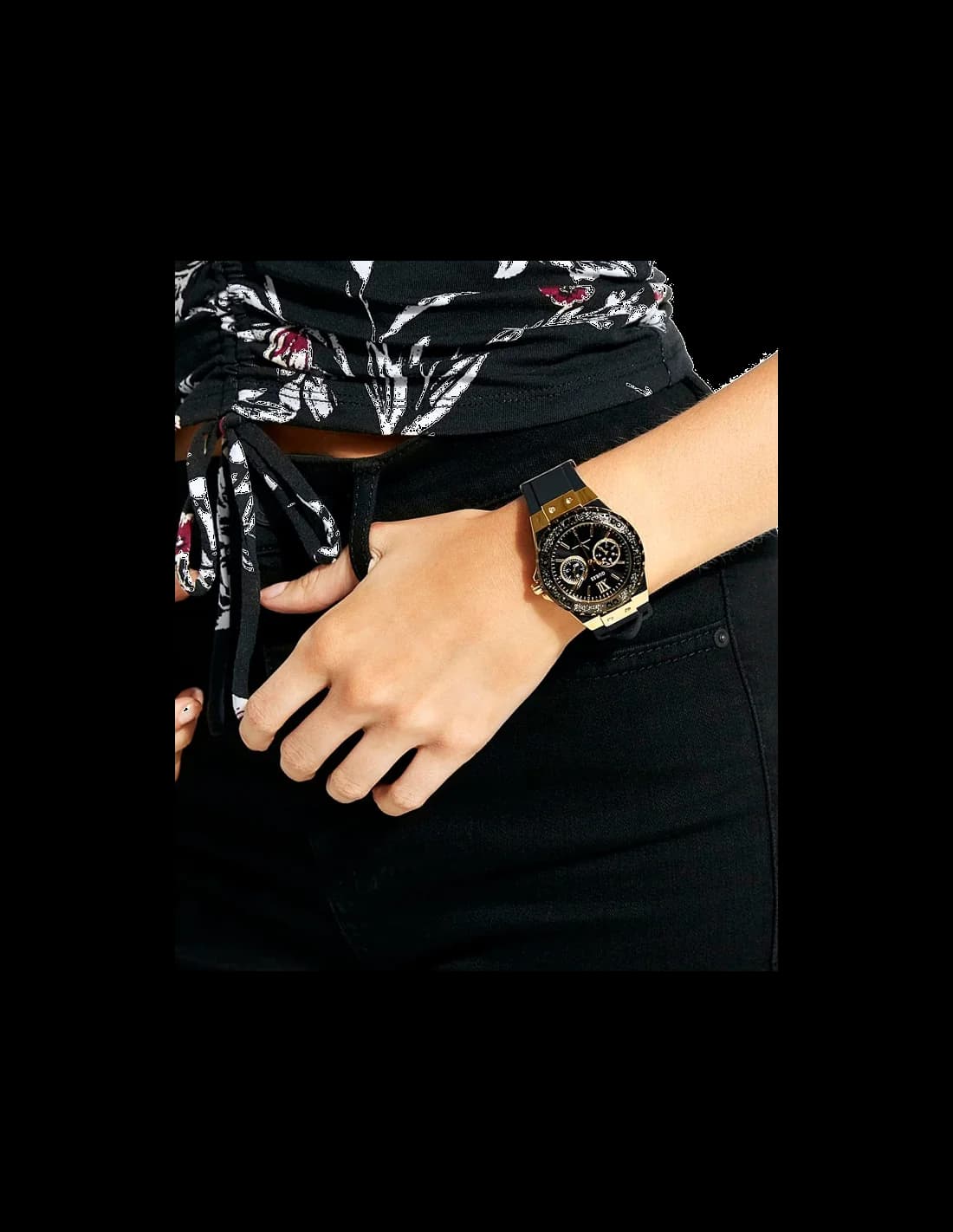 bracelet acier montre Guess W1053L7 — Montres Outlet