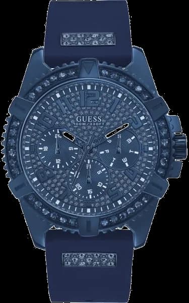 Guess W1132G4 [cadran blanc avec chronographe] — Montres Outlet
