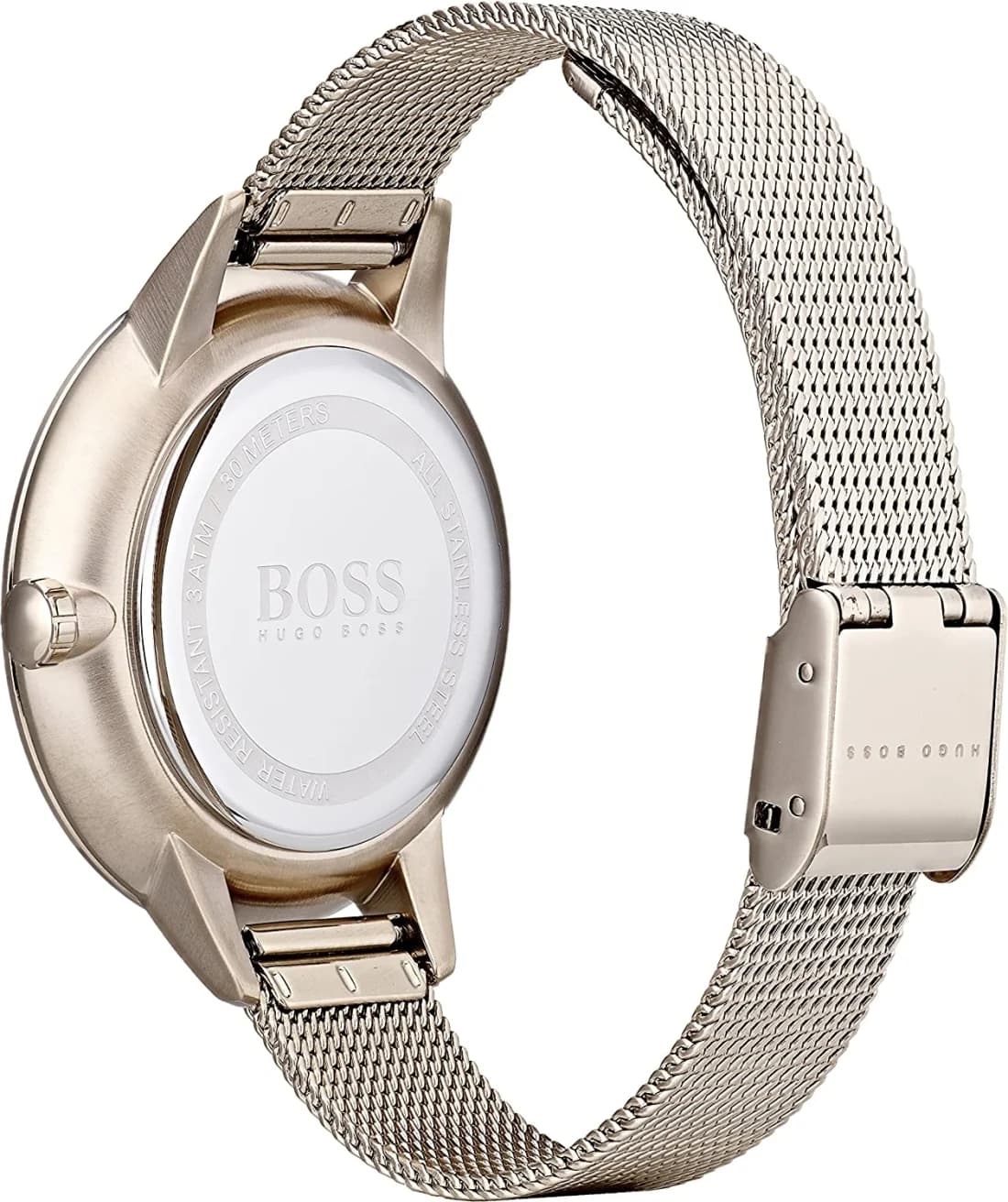 Montre Hugo Boss 1502424 femme verso boîtier or rose