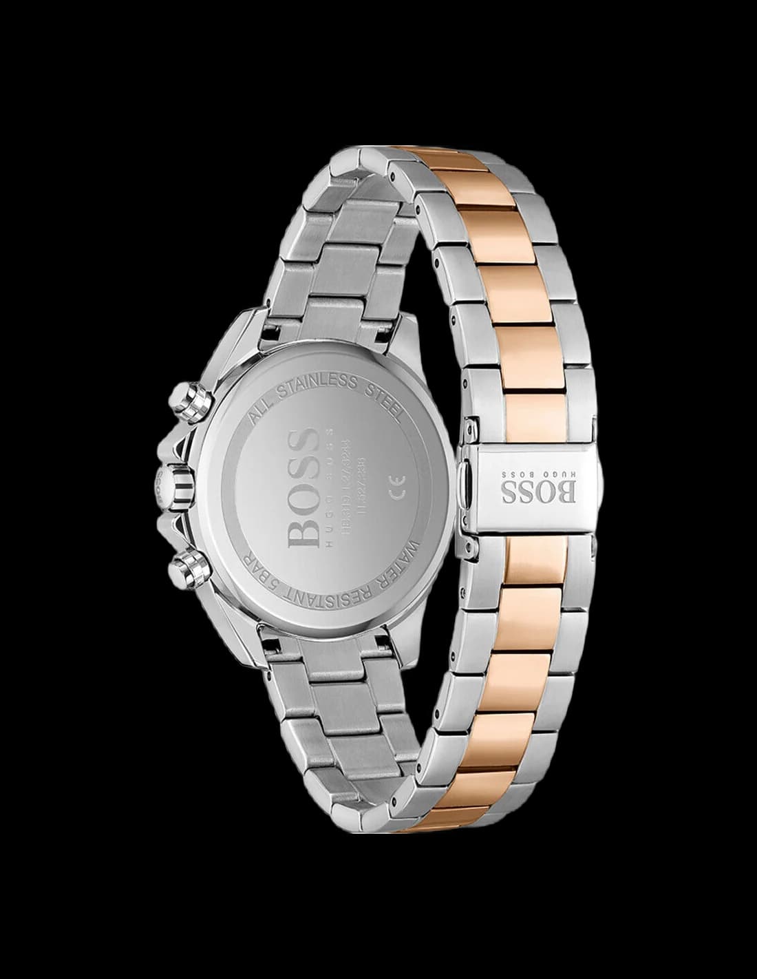 Montre Hugo Boss 1502617 femme détail cadran marron
