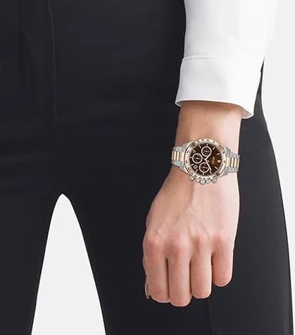 Montre Hugo Boss 1502617 femme verso boîtier or rose