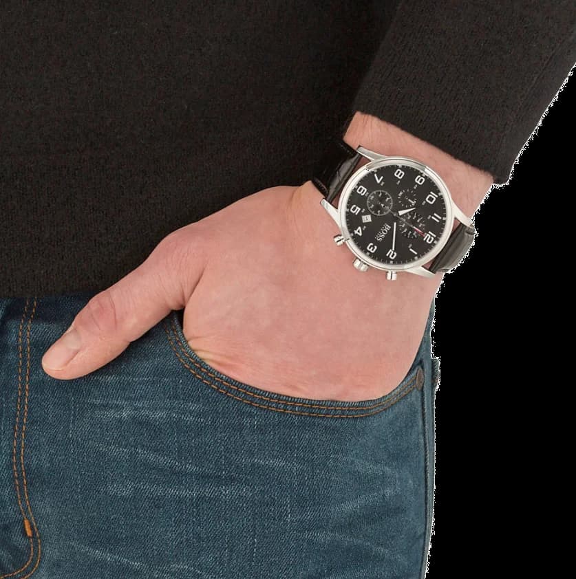 Fermoir boucle ardillon de la montre Hugo Boss 1512448 — Montres Outlet