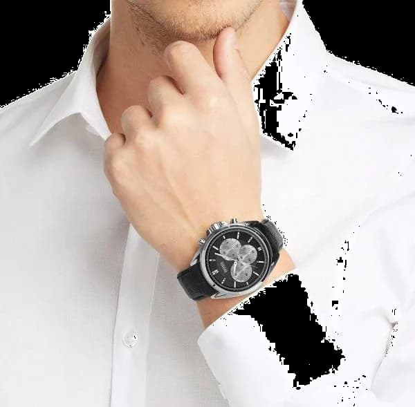 Fermoir à boucle ardillon de la montre Hugo Boss 1512879 — Montres Outlet