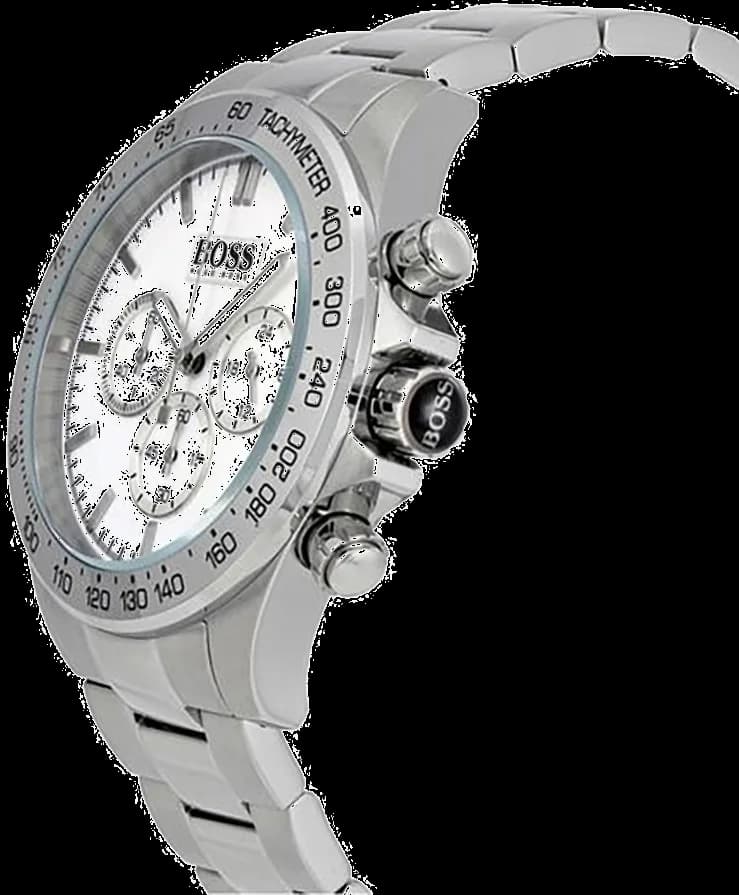 Détail du bracelet acier de la montre Hugo Boss 1512962 — Montres Outlet