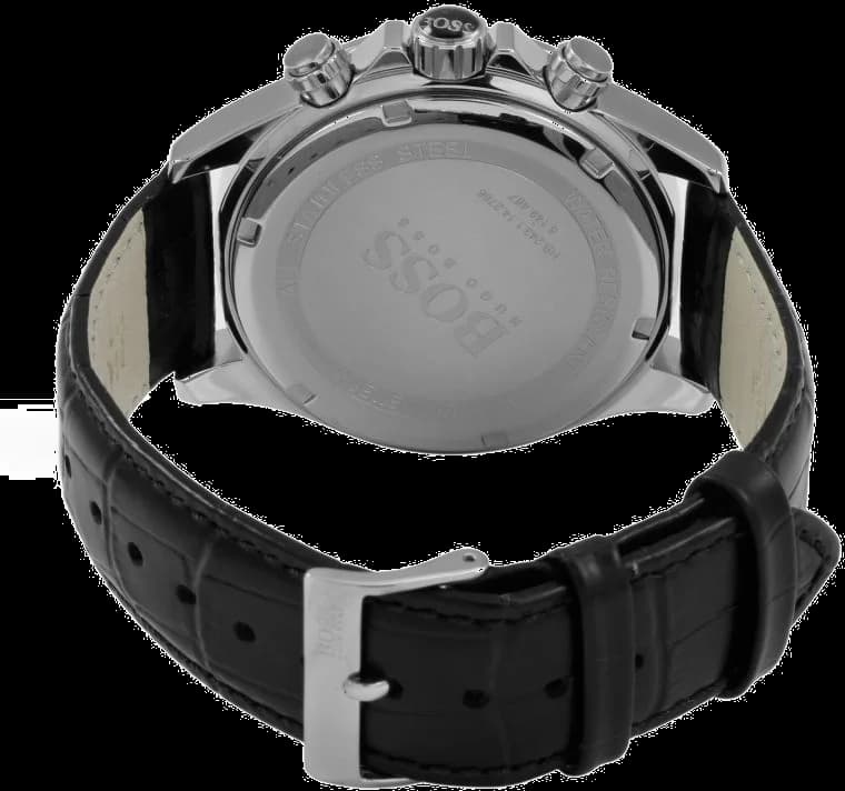 Montre Hugo Boss 1513178 homme détail cadran noir