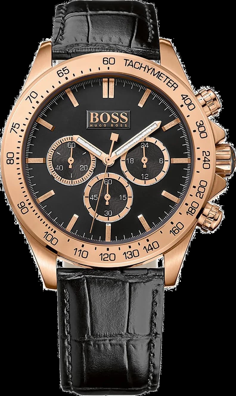 Hugo Boss 1513179 cadran noir — Montres Outlet