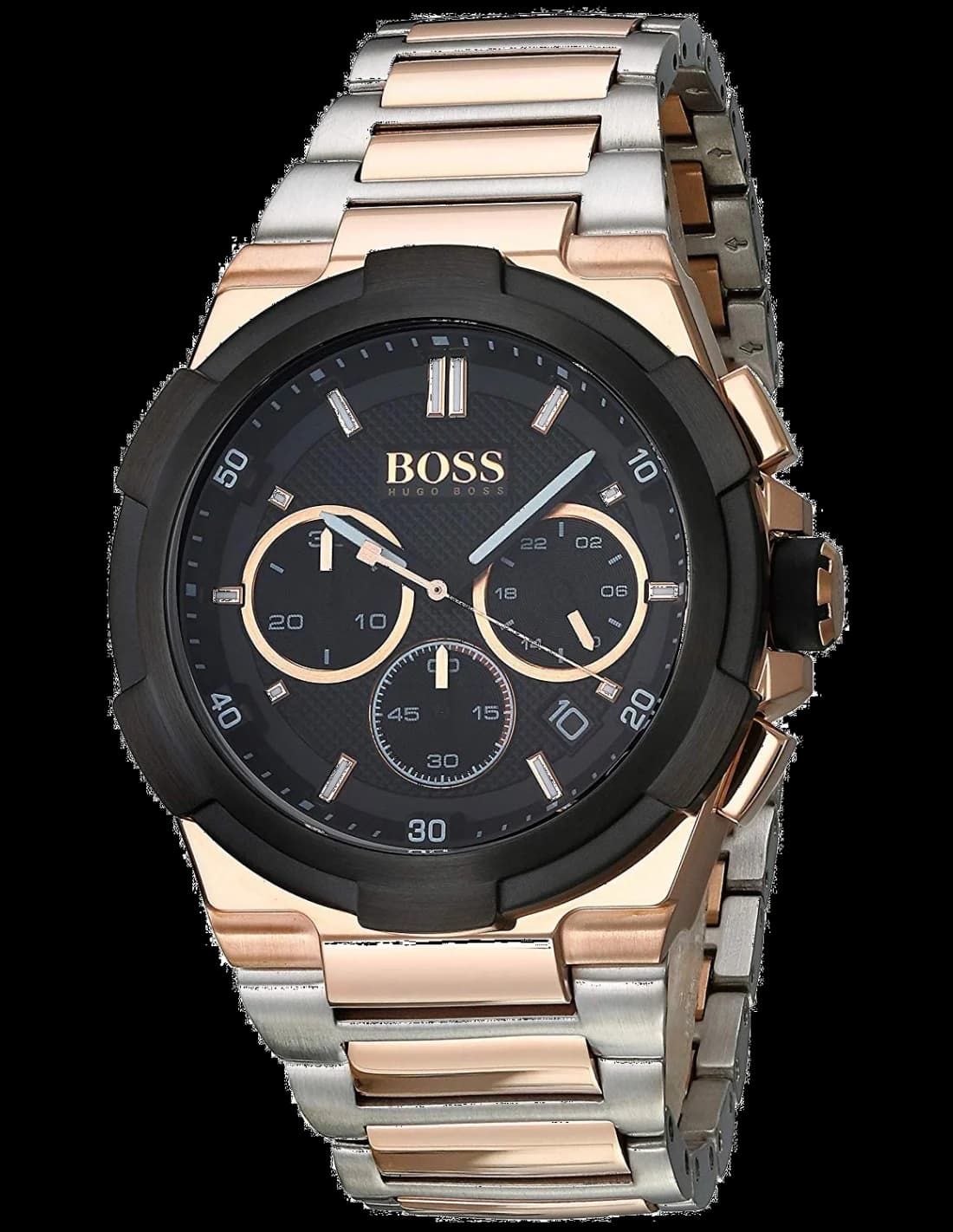 Hugo Boss 1513358 montre chronographe en acier inoxydable — Montres Outlet