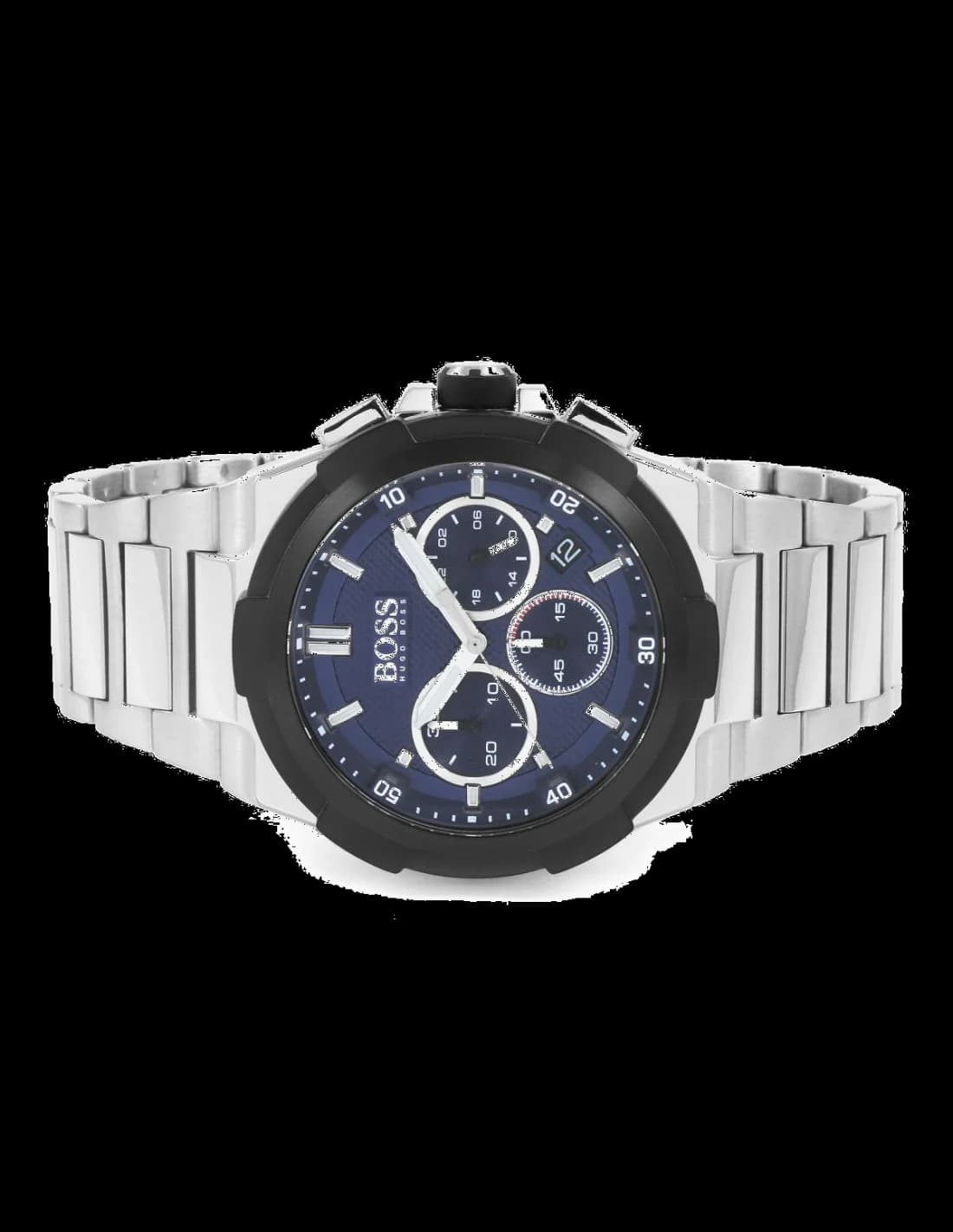 Détail cadran noir Hugo Boss 1513360 — Montres Outlet