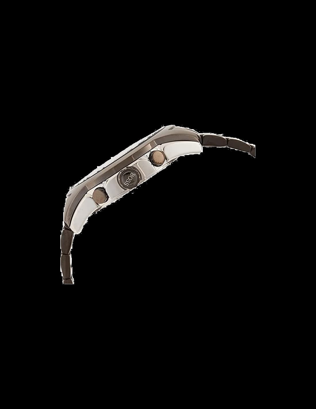 Détail bracelet cuir de la montre Hugo Boss 1513364 — Montres Outlet