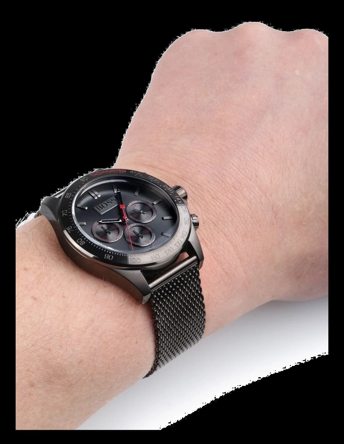 Fermoir de la montre Hugo Boss 1513443 en acier — Montres Outlet