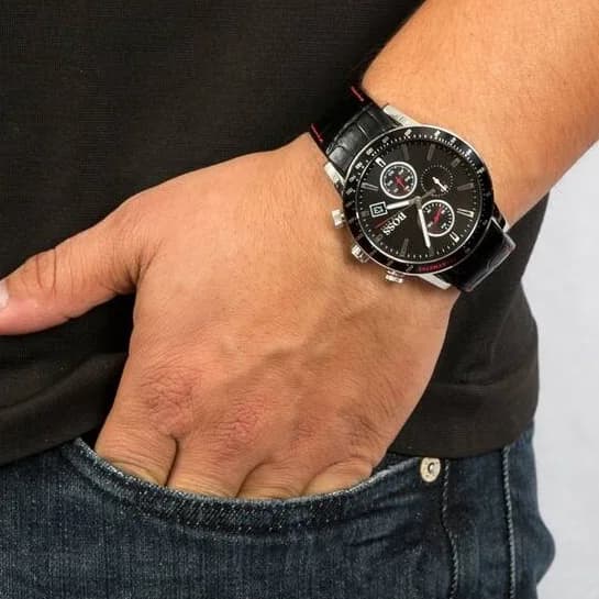 Montre Hugo Boss 1513445 homme vue de profil