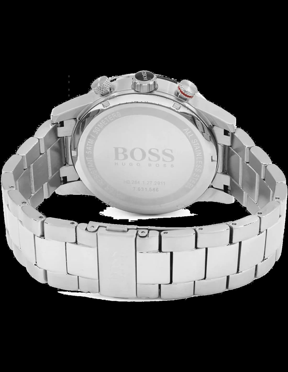 Détail du bracelet cuir Hugo Boss 1513509 — Montres Outlet