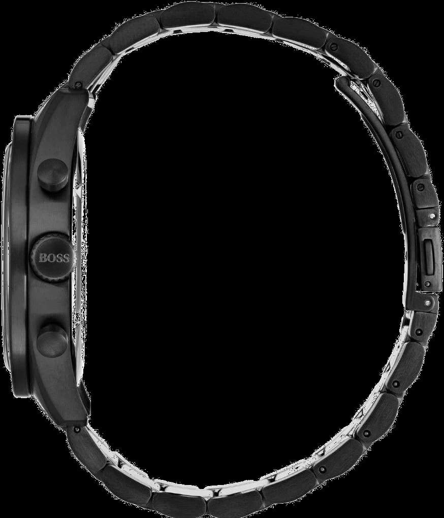 Montre Hugo Boss 1513528 homme détail cadran noir