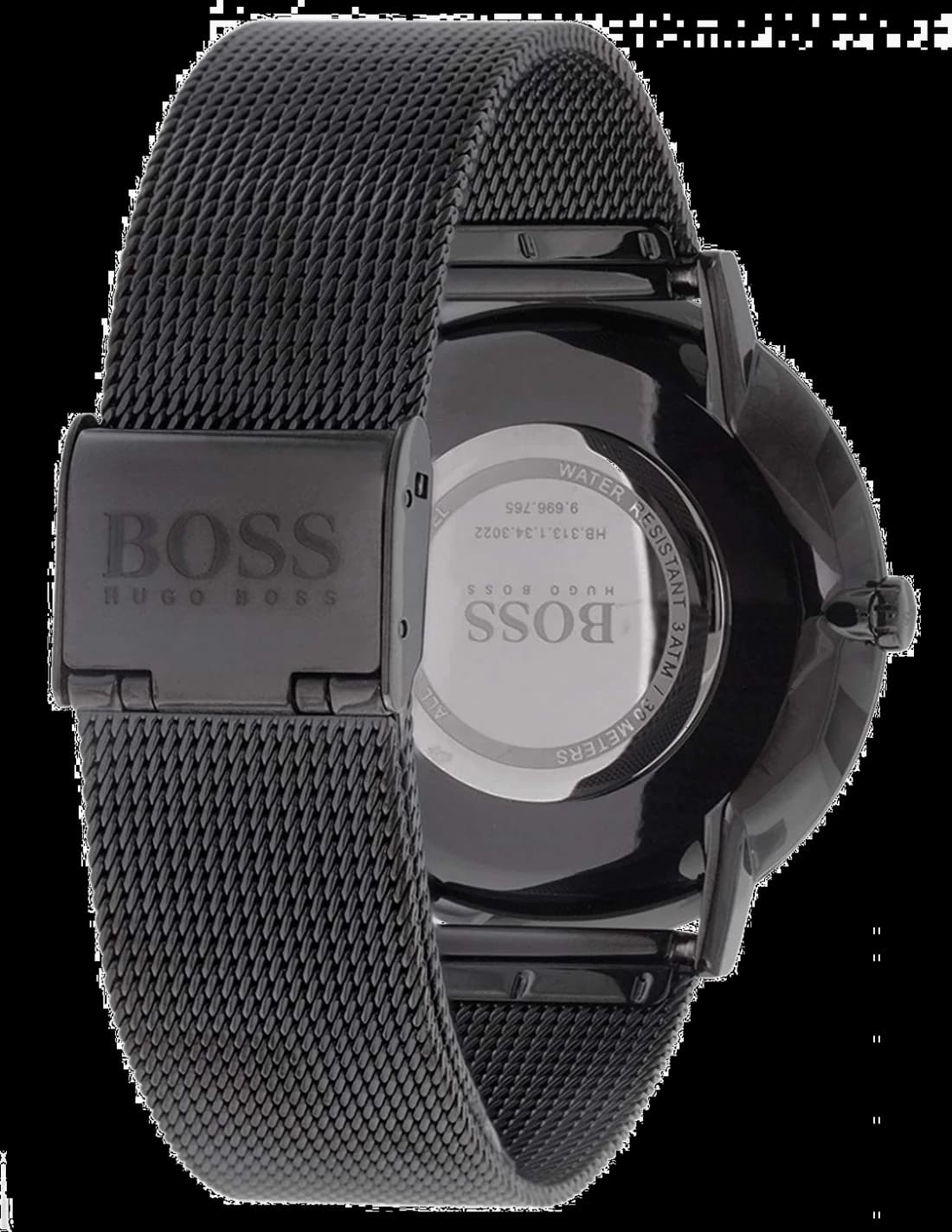 Montre Hugo Boss 1513542 Horizon fermoir clip bracelet acier inoxydable