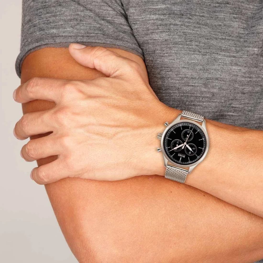 Montre bracelet cuir Hugo Boss 1513548