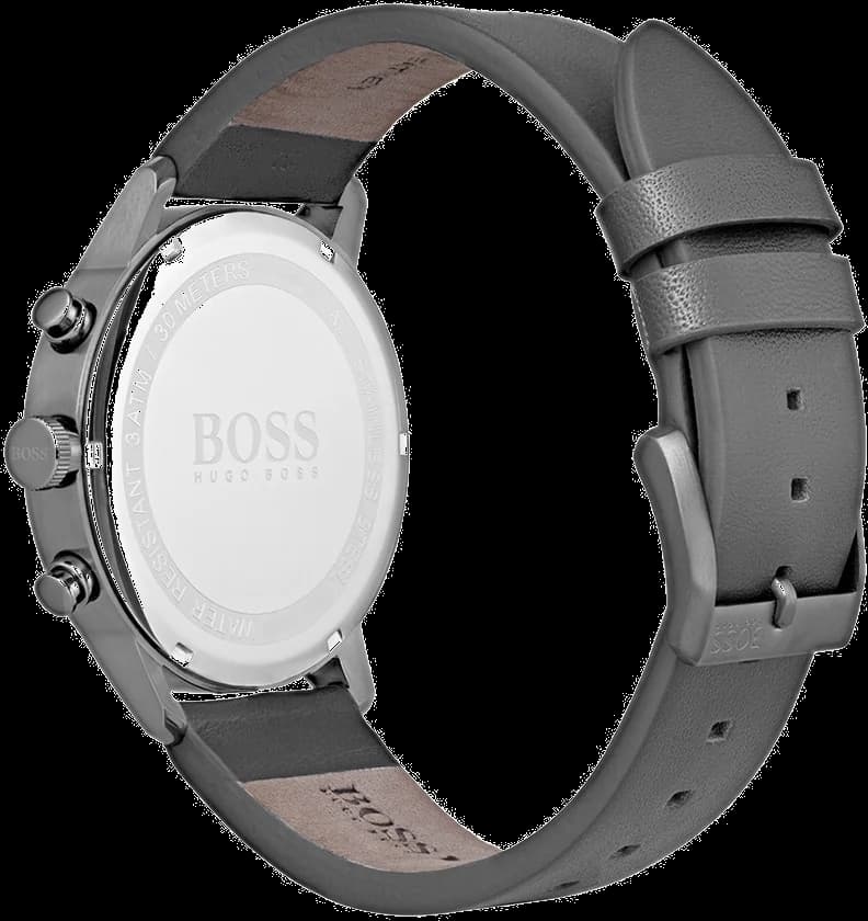 Détail du bracelet en cuir Hugo Boss 1513570 — Montres Outlet