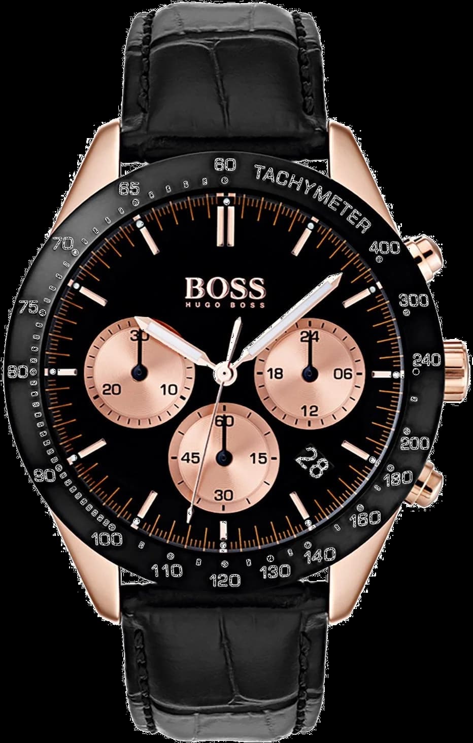 Hugo Boss 1513580 chronographe noir — Montres Outlet
