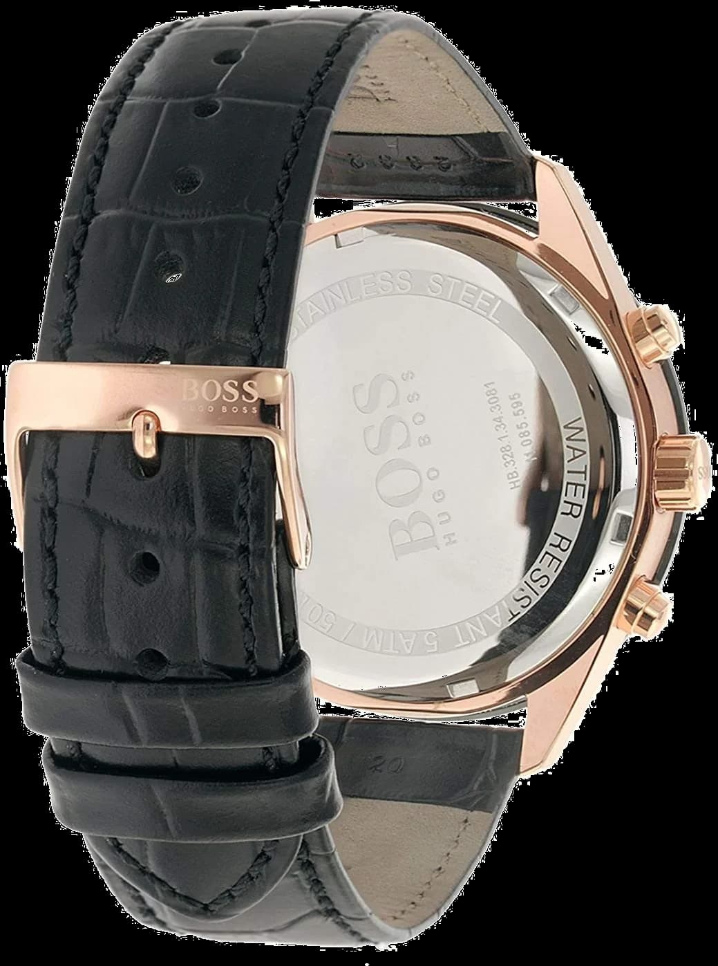 Détail cadran et bracelet de la montre Hugo Boss 1513580 — Montres Outlet