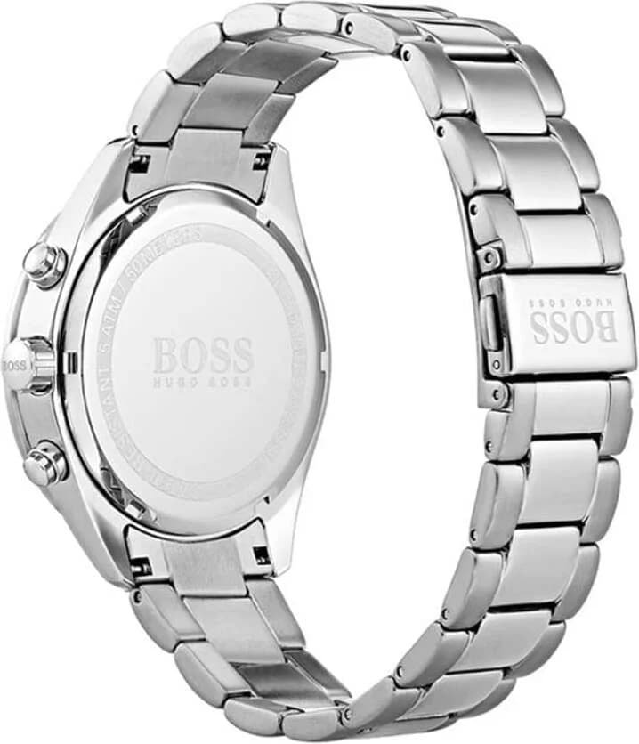 Bracelet en cuir de la montre Hugo Boss 1513582 avec boucle ardillon — Montres Outlet