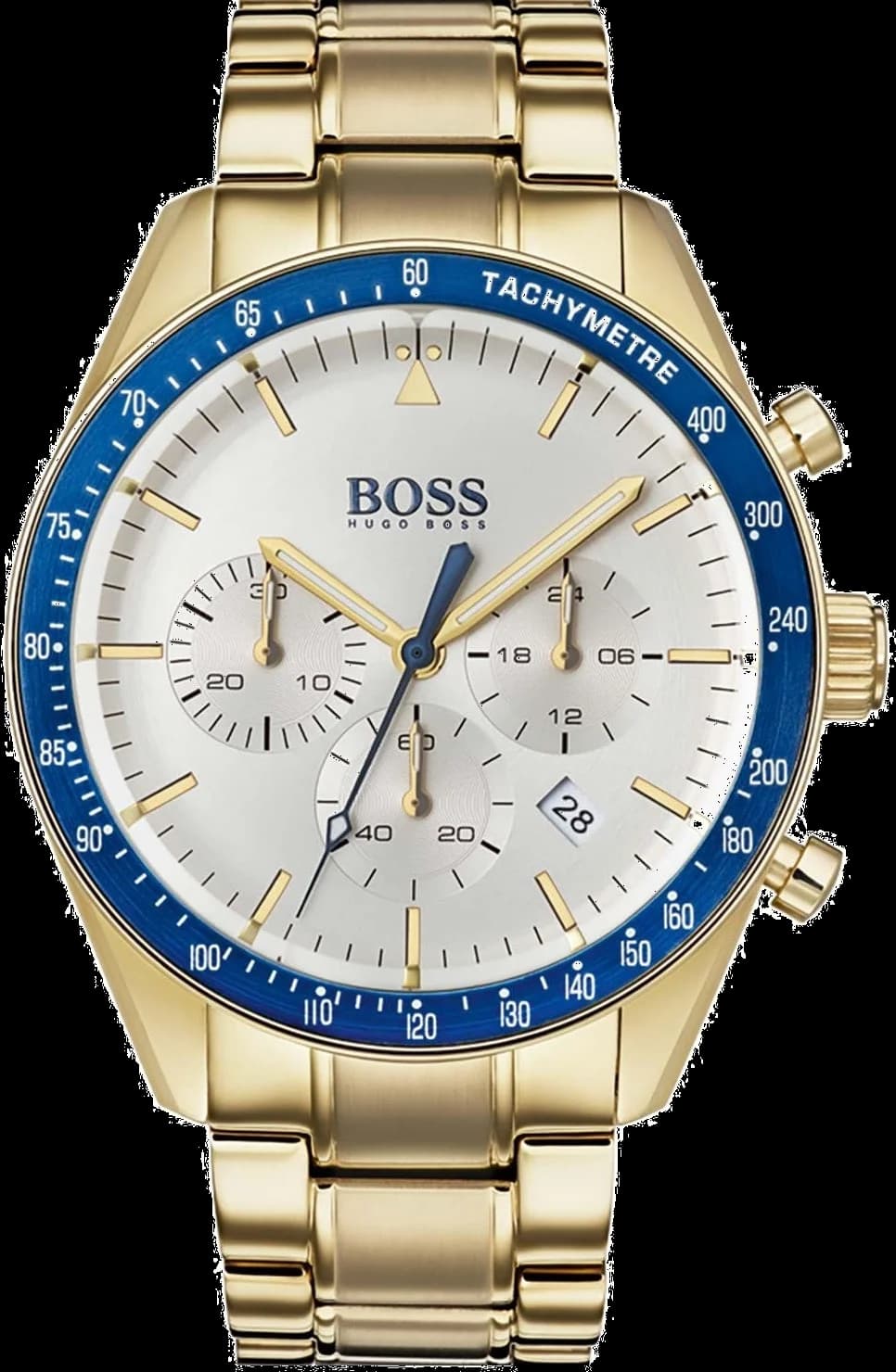 Hugo Boss 1513631 cadran noir chronographe — Montres Outlet