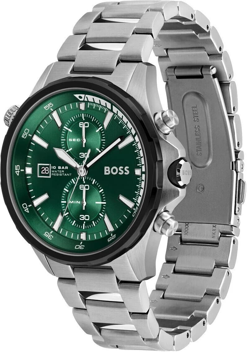 Montre Homme Hugo Boss Intensity 1513682 chronographe cadran vert vue 2
