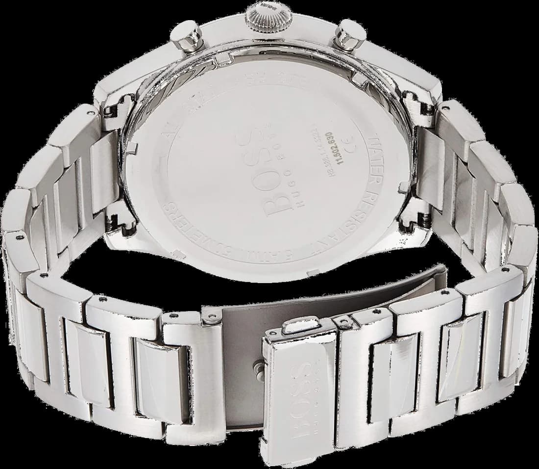 Montre Hugo Boss 1513712 homme détail cadran noir