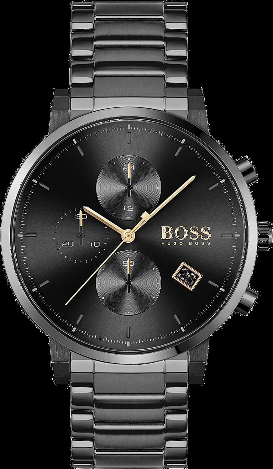Hugo Boss 1513780 boîtier acier noir — Montres Outlet