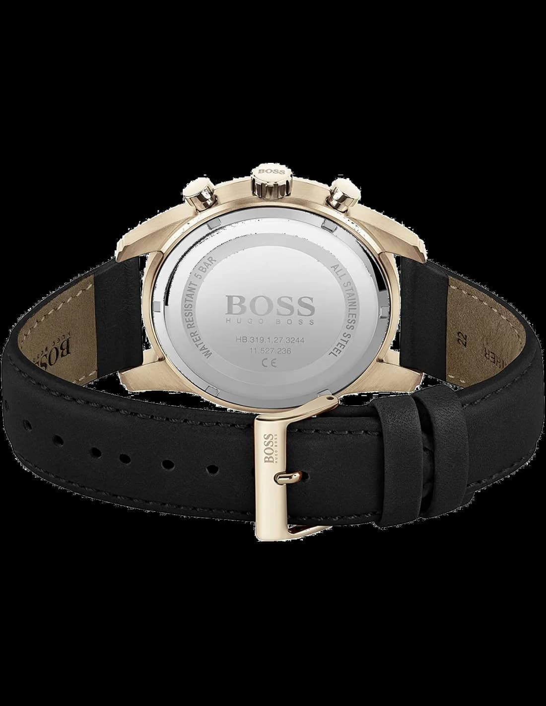 Montre Homme Hugo Boss Skymaster 1513783 bracelet cuir vue 3
