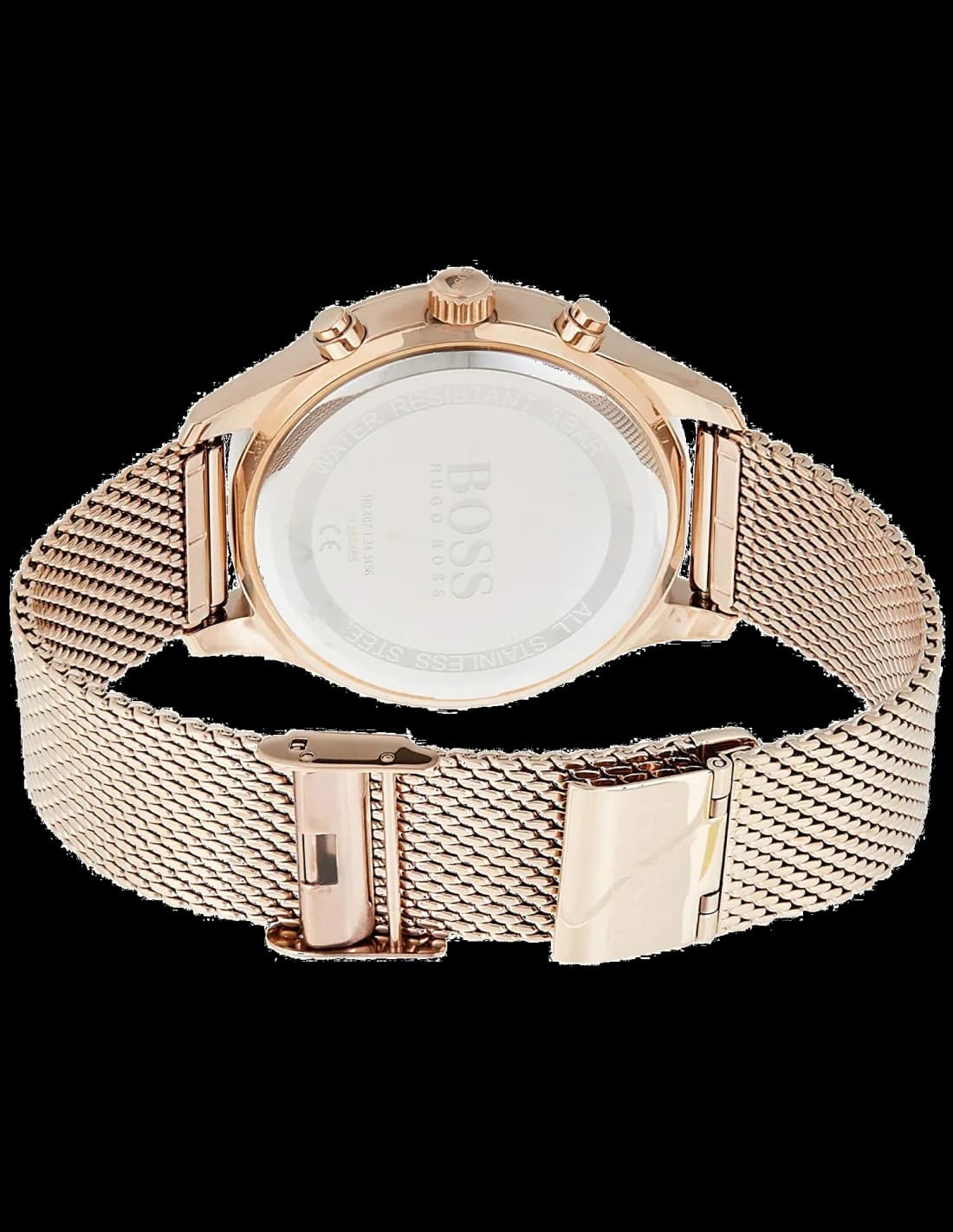 Montre Hugo Boss 1513806 homme détail cadran noir