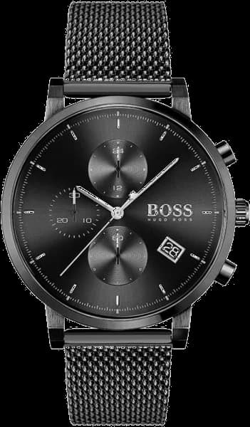 Hugo Boss 1513813 chronographe quartz noir — Montres Outlet