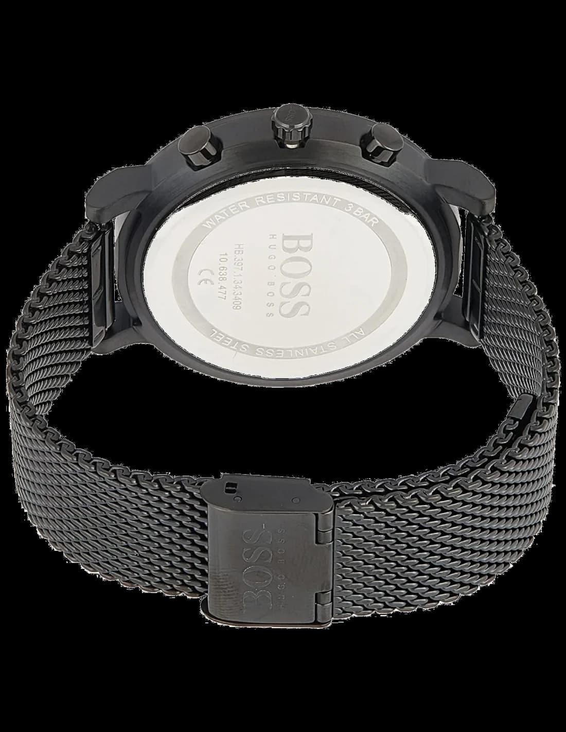 Montre Homme Hugo Boss Integrity 1513813 bracelet maille milanaise vue 3