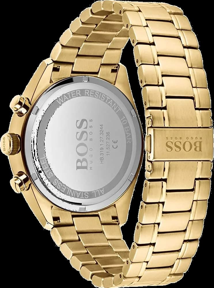 Montre Hugo Boss 1513848 homme détail cadran noir