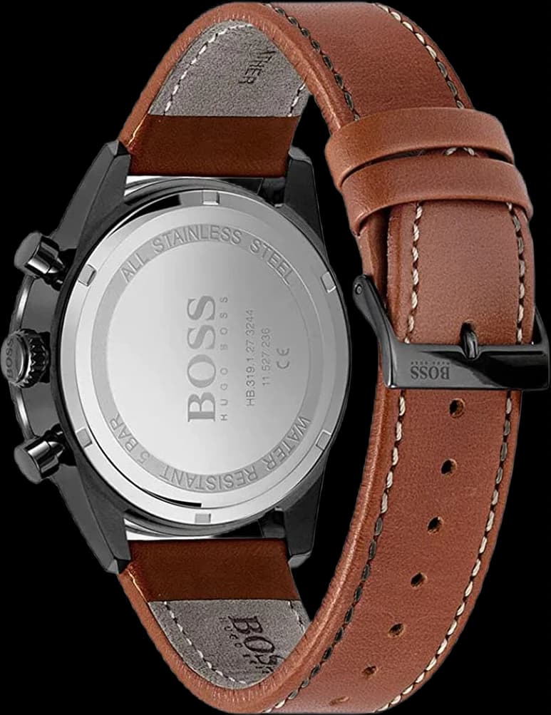 Montre Homme Hugo Boss Pilot Edition 1513851 chronographe cadran noir vue 3